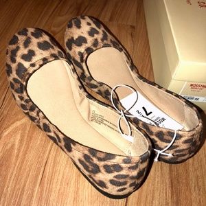 Mossimo Leopard Flats
